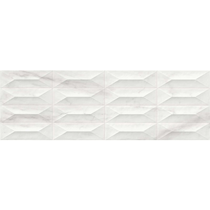 Marazzi Marbleplay White Struttura Gem 3D 30x90 Rett. M4PC