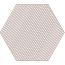 Dekor ścienny Cielo e Terra Beige Geometry 3 MAT 22,1x19,2x1 Tubądzin