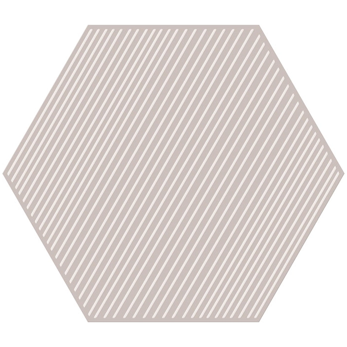 Dekor ścienny Cielo e Terra Beige Geometry 3 MAT 22,1x19,2x0,6 Tubądzin