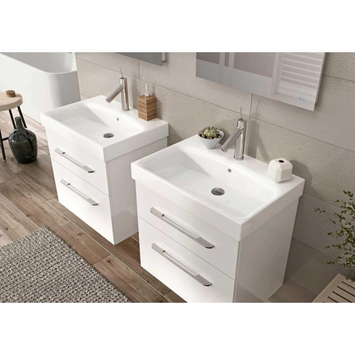 Szafka Barcelona 60 2S White Hg Pdw 164343 Elita