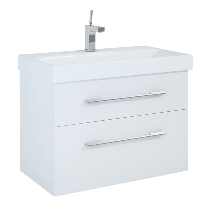 Szafka Barcelona 80 2S White Hg Pdw 164344 Elita