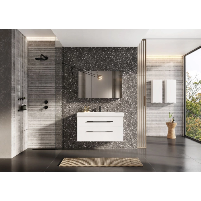 Szafka Barcelona 100 2S White Matt Pdw 169120 Elita