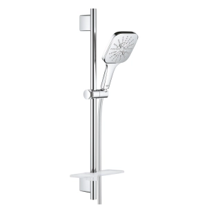 Rainshower smartactive 130 cube zestaw z drążkiem prysznicowym, 3 strumienie chrom 26583000 Grohe